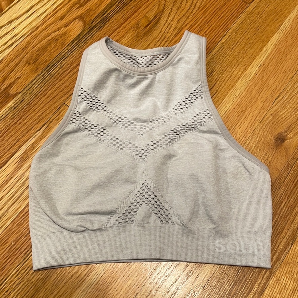 Lululemon X Soulcycle High neck Sports Bra